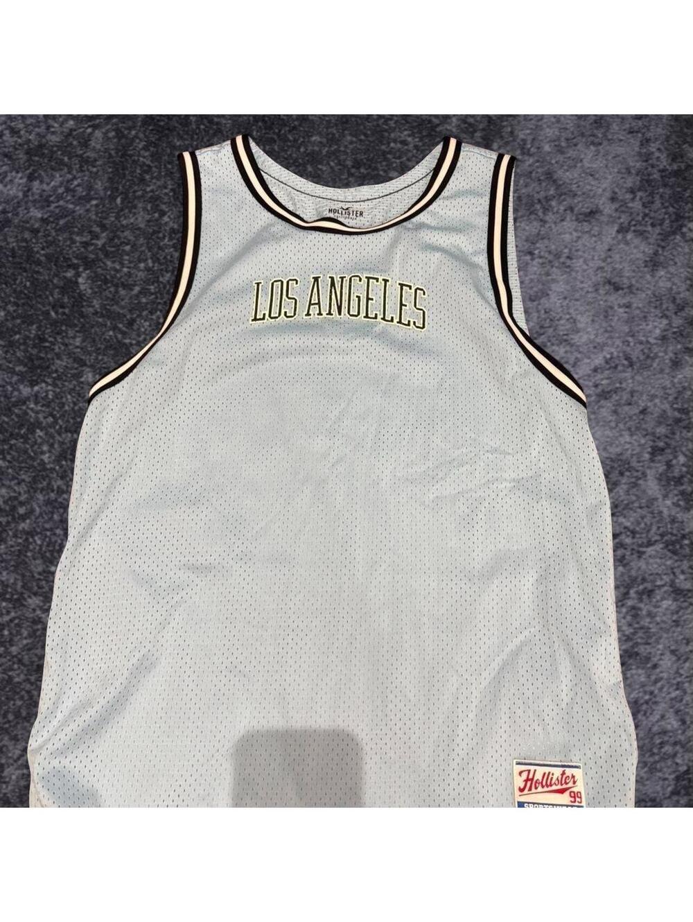 Blue Hollister “Los Angeles” tank top 💙🌴